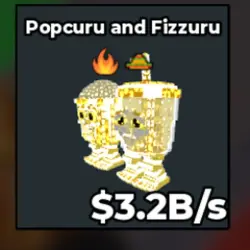 Popcuru and Fizzuru 3.2B s (Секретный персонаж) — Roblox, лот №239310