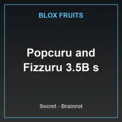 Popcuru and Fizzuru 3.5B s (Секретный персонаж) — Roblox, лот №239312