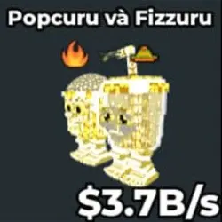 popcuru and fizzuru 3.7B s (Секретный персонаж) — Roblox, лот №239314