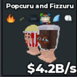 Popcuru and Fizzuru 4.2B s vexn (Секретный персонаж) — Roblox, лот №239325