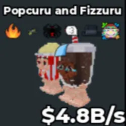 Popcuru and Fizzuru 4.8B s HA20 (Секретный персонаж) — Roblox, лот №239329