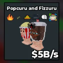 Popcuru and Fizzuru 5B s (Секретный персонаж) — Roblox, лот №239341