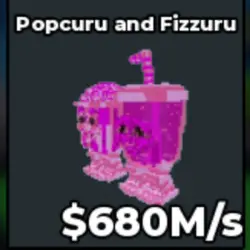 Popcuru and Fizzuru Candy 680M s (Секретный персонаж) — Roblox, лот №239347