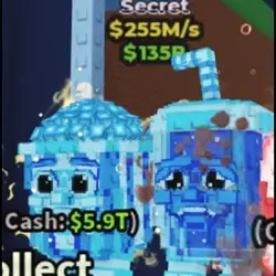Popcuru and Fizzuru Diamond (Секретный персонаж) — Roblox, лот №239351