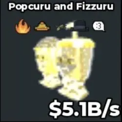 Popcuru and Fizzuru Divine 5.1B s (Секретный персонаж) — Roblox, лот №239353