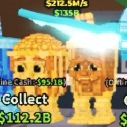 Popcuru and fizzuru gold (Секретный персонаж) — Roblox, лот №239357