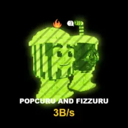 Popcuru and Fizzuru Radioactive 3B s Exclusive - Ultra Rare… — Roblox, лот №239361