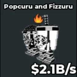 Popcuru and Fizzuru Yinyang 2.1B s (Секретный персонаж) — Roblox, лот №239321