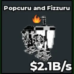 Popcuru and Fizzuru YinYang With Fire Trait's 2.1B s (Секре… — Roblox, лот №239364