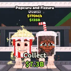 Popcuru and Pizzuru (Секретный персонаж) — Roblox, лот №239365