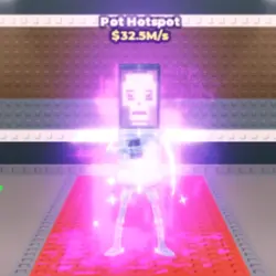 POT Hotspot (Secret + Crystal) - 32.5M s (Секретный персона… — Roblox, лот №239372