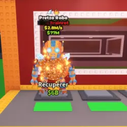 Pretzo Robo (Brainrot God персонаж) — Roblox, лот №239415