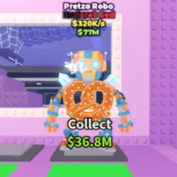 Pretzo Robo 320 K s (Brainrot God персонаж) — Roblox, лот №239419