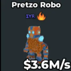PRETZO ROBO [ 3.6M s] V303 (Brainrot God персонаж) — Roblox, лот №239422