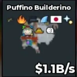 Puffino Builderino 1.1B s ( Basic ) 9 Traits (Секретный пер… — Roblox, лот №239431