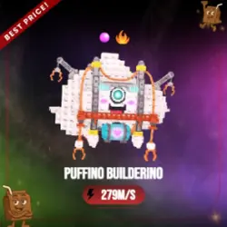 Puffino Builderino 279M s (Секретный персонаж) — Roblox, лот №239433
