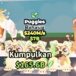 Puggies (Секретный персонаж) — Roblox, лот №239439