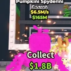 Pumpkini Spyderini (Rainbow) 6.5M s (Секретный персонаж) — Roblox, лот №239443