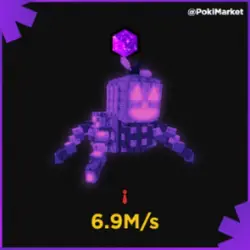 Pumpkini Spyderini - Galaxy - 6.9M s (Секретный персонаж) — Roblox, лот №239445