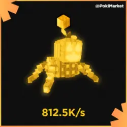 Pumpkini Spyderini - Gold - 812.5K s (Секретный персонаж) — Roblox, лот №239446