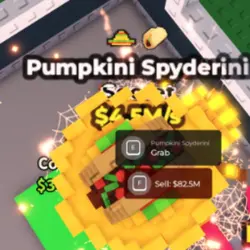 Pumpkini Spydirini Gold + 2 Trait 4.5M s (K22) (Секретный п… — Roblox, лот №239452