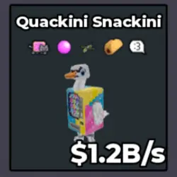 Quackini Snackini 1.2B s (Секретный персонаж) — Roblox, лот №239473