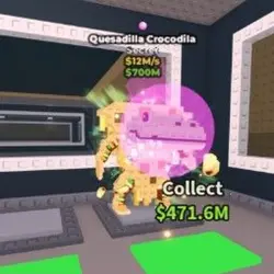 Quesadilla Crocodila 12M s Money (Секретный персонаж) — Roblox, лот №239525