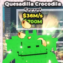 Quesadilla Crocodila Rainbow 36 M s (Секретный персонаж) — Roblox, лот №239544