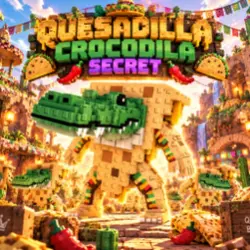 Quesadilla Crocodila random min 3m s (Секретный персонаж) — Roblox, лот №239545