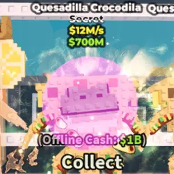 Quesadilla Crocodila x2 - SECRET Rarity Bundle (Секретный п… — Roblox, лот №239547