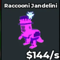 Raccooni Jandelini 144 s GALAXY súper exclusive TRAIT 405 (… — Roblox, лот №239555