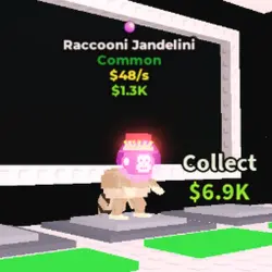 Raccooni Jandelini 48 s (Обычный персонаж) — Roblox, лот №239558