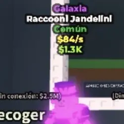 Raccooni Jandelini 84 s GALAXY súper exclusive (Обычный пер… — Roblox, лот №239578