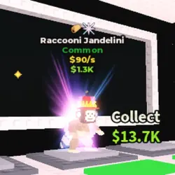 Raccooni Jandelini 90 s (Обычный персонаж) — Roblox, лот №239579