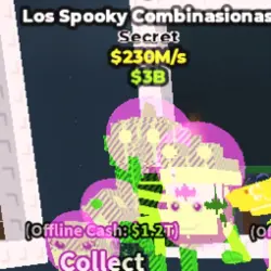 Radio LOS Spooky Combinasionas Bubble (Секретный персонаж) — Roblox, лот №239587