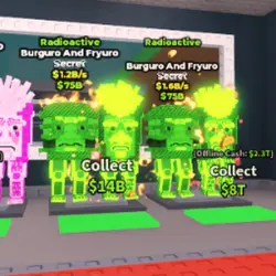 Radioactive 1x random Burguro and Fryuro 1.2 - 1.6B s (Секр… — Roblox, лот №239589