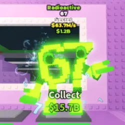 Radioactive 67 63.7 M s (Секретный персонаж) — Roblox, лот №239591