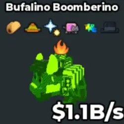 Radioactive Bufalino Boomberino 1.1b s (Секретный персонаж) — Roblox, лот №239613