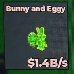 Radioactive Bunny And Eggy 1.4B s Only 42 Exist reystr (Сек… — Roblox, лот №239617