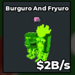 Radioactive Burguro And Fryuro (f01115) (Секретный персонаж) — Roblox, лот №239621