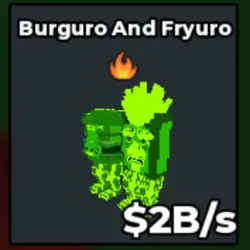 Radioactive Burguro And Fryuro (f01265) (Секретный персонаж) — Roblox, лот №239622