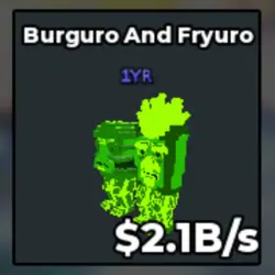 Radioactive Burguro And Fryuro (f01768) (Секретный персонаж) — Roblox, лот №239629