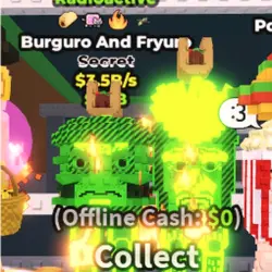 Radioactive Burguro and Fryuro 3.5B S (4 Rare Traits) #K9TG… — Roblox, лот №239636