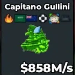 Radioactive Capitano Gullini 858M s [Super Rare 2 World Cup… — Roblox, лот №239642