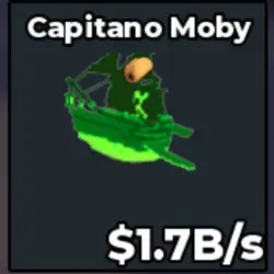 Radioactive Capitano Moby 1.7 B s - Quick (Секретный персон… — Roblox, лот №239647