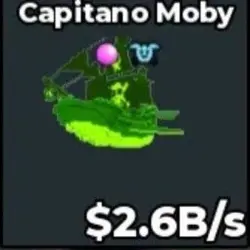 Radioactive Capitano Moby 2.6B s (Секретный персонаж) — Roblox, лот №239665