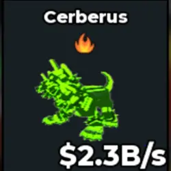 Radioactive Cerberus (f01357) (Секретный персонаж) — Roblox, лот №239658