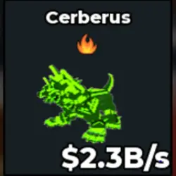 Radioactive Cerberus (f01700) (Секретный персонаж) — Roblox, лот №239661