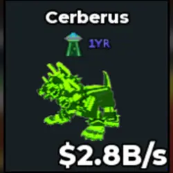 Radioactive Cerberus (f01960) (Секретный персонаж) — Roblox, лот №239664