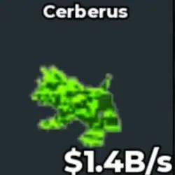 Radioactive Cerberus 1.4B S Fariz (Секретный персонаж) — Roblox, лот №239670